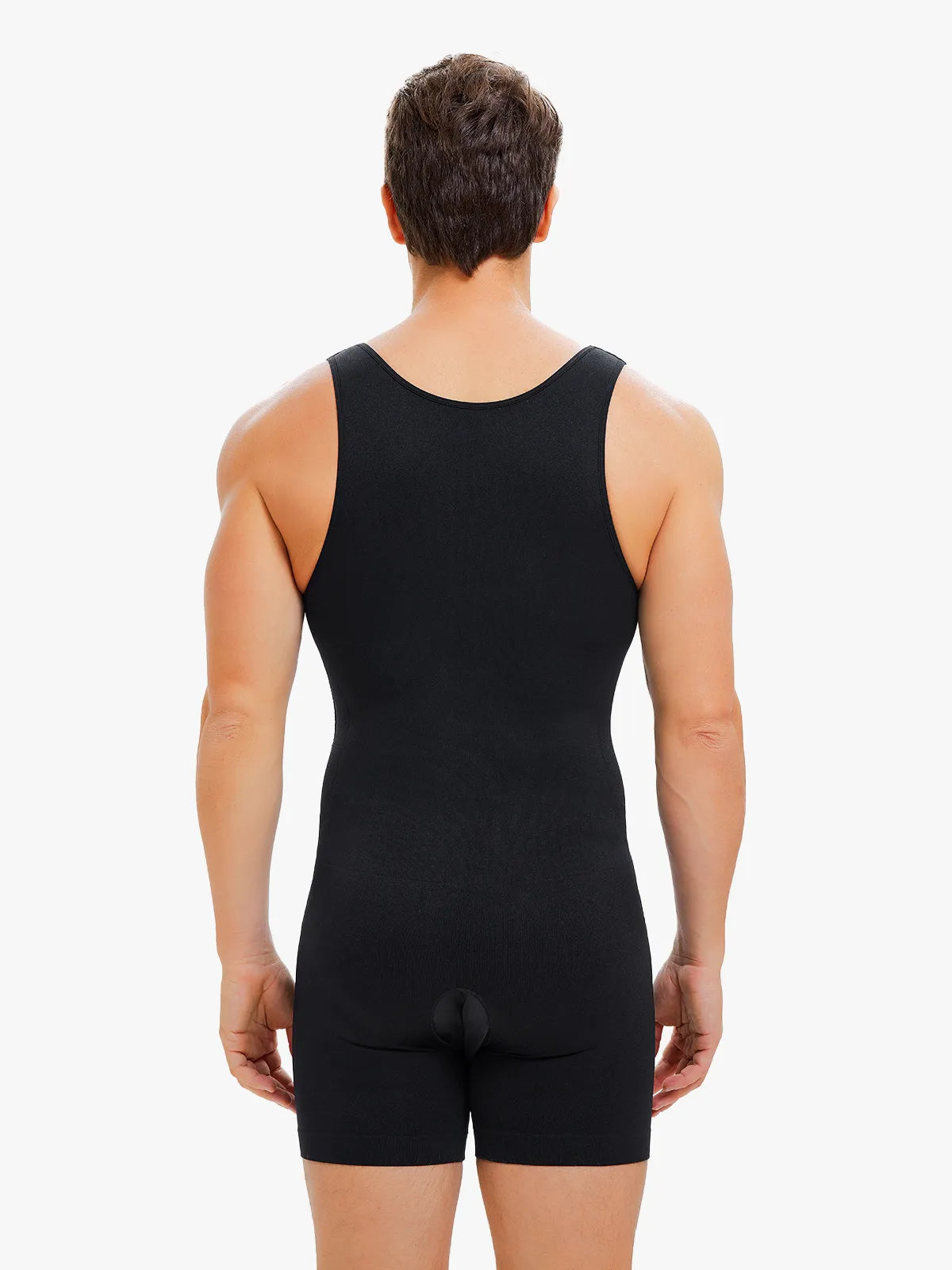 Men's Seamless Shapewear Bodysuit Tummy Control