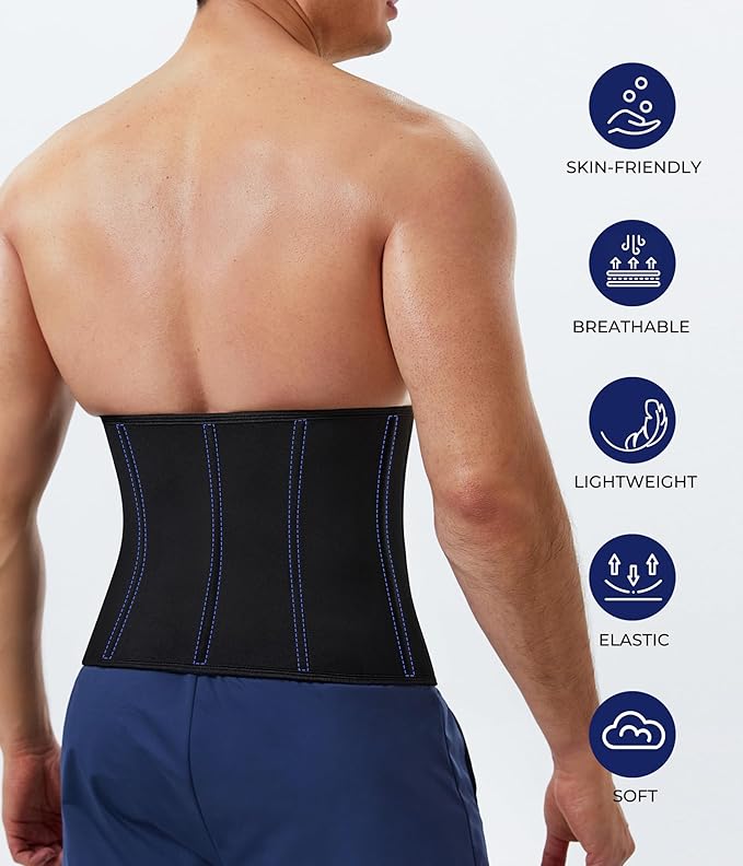 Men Waist Trainer Belt Loss Fitness