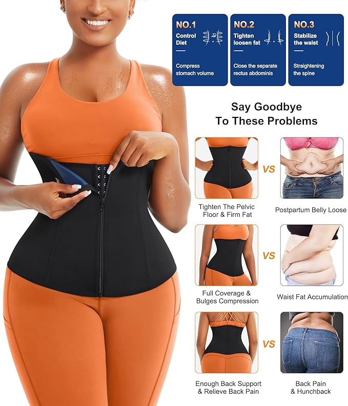 Waist Trainer for Women Lower Belly Waist Trimmer