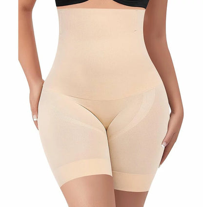 Women's High Waist Steel Bones Anti-Chafe Shorts Tummy Control