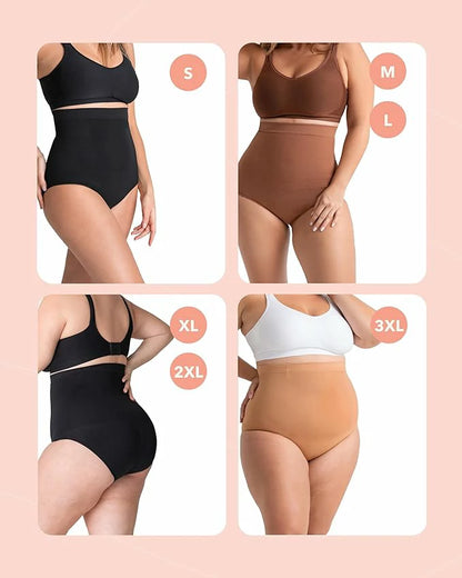 Women's Daily High Waist Seamless Shapewear Panty Tummy Control