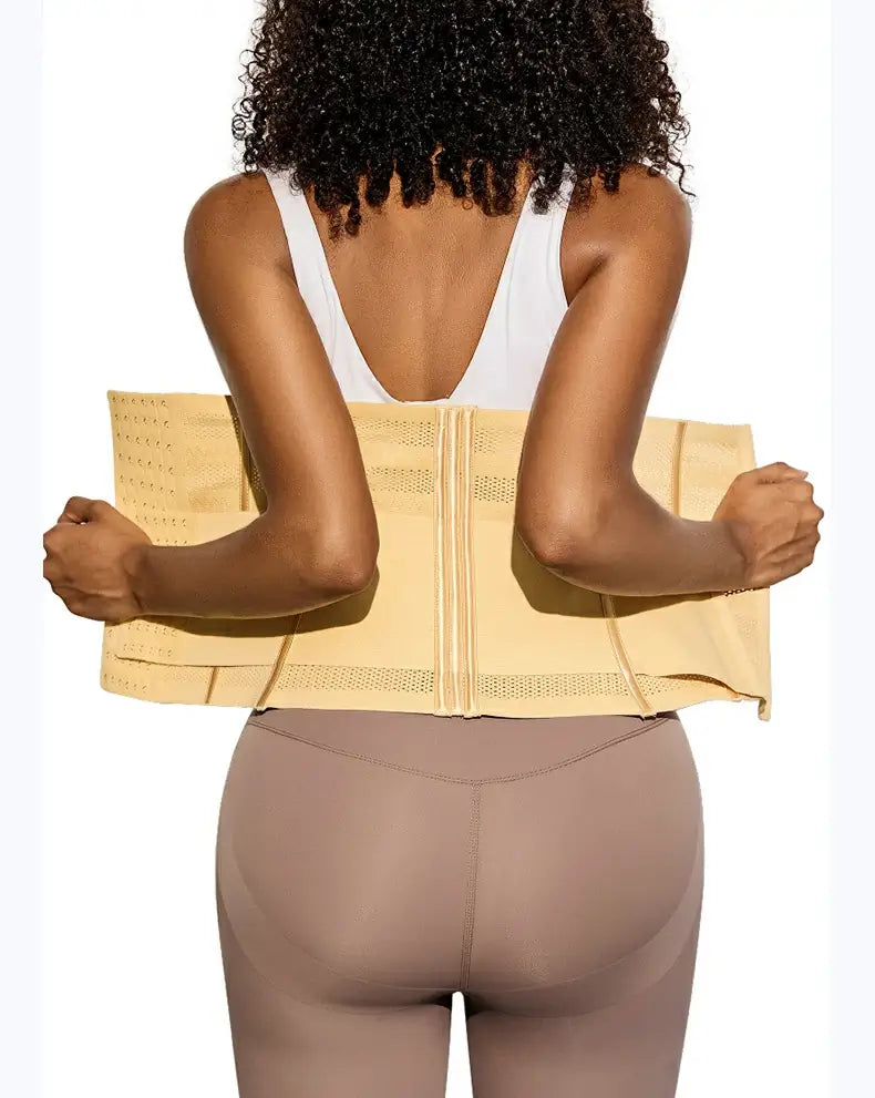 Women's Steel Boned Mesh Breathable Waist Trainer Tummy Control
