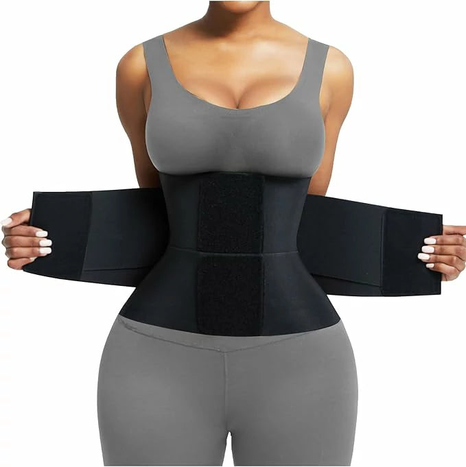 Women's Velcro Steel Boned Waist Trainer Tummy Control