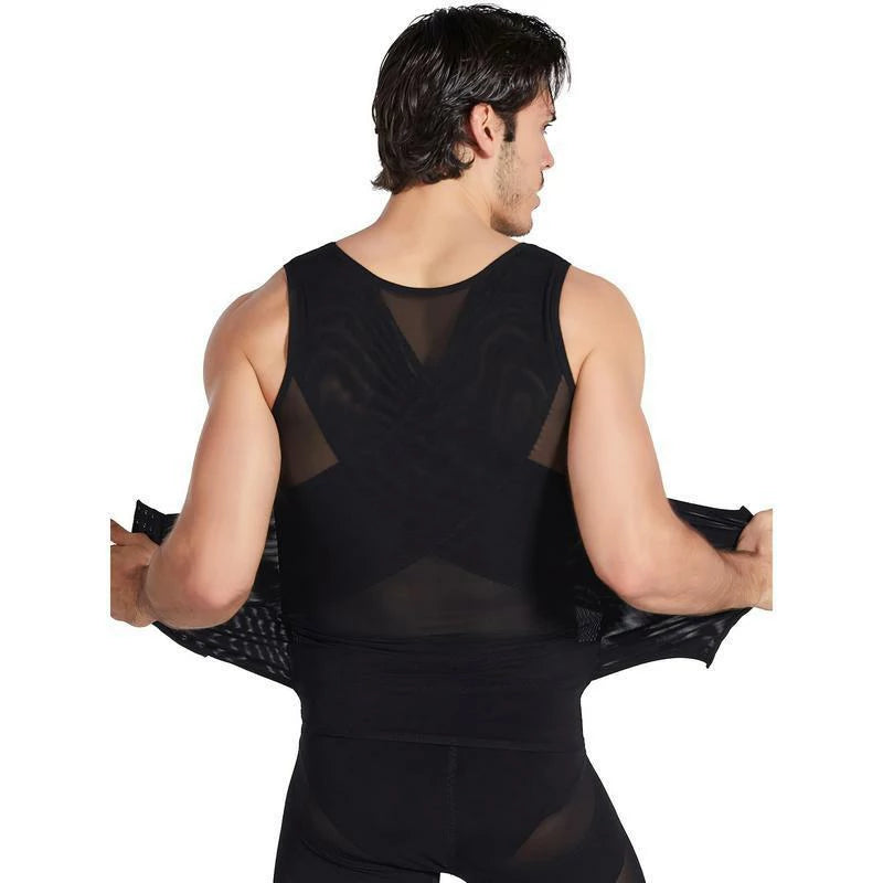 Men's Breathable Thin Mesh Compression Tank