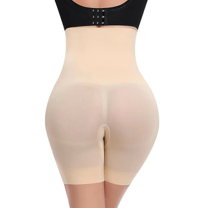 Women's High Waist Steel Bones Anti-Chafe Shorts Tummy Control
