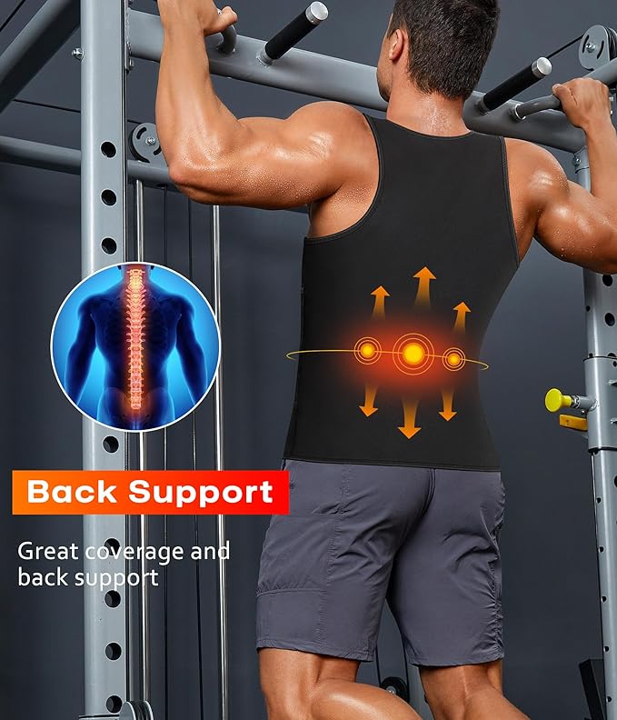 Sauna Suit for Men 2 in 1