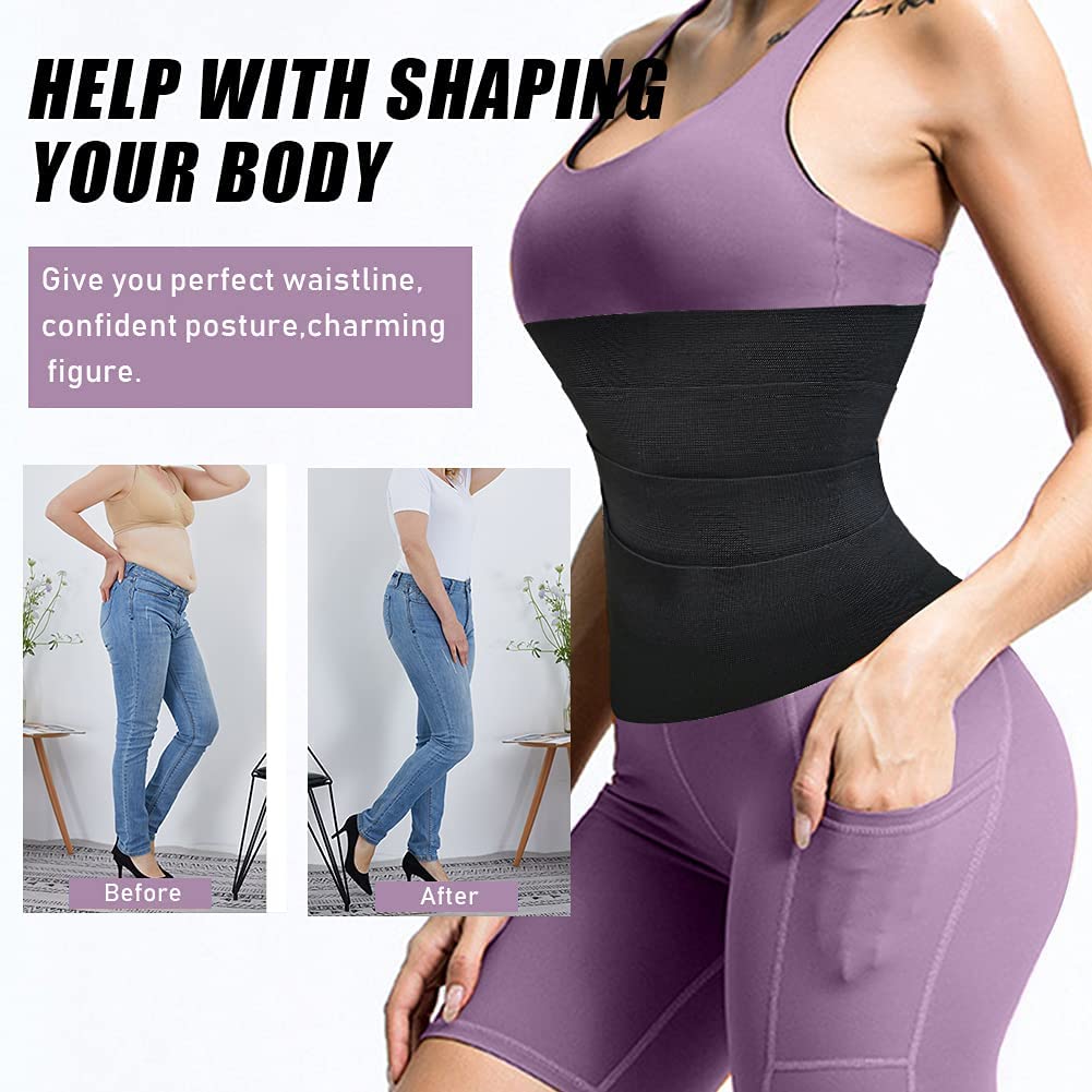 Women Tummy Wrap Waist Trimmer