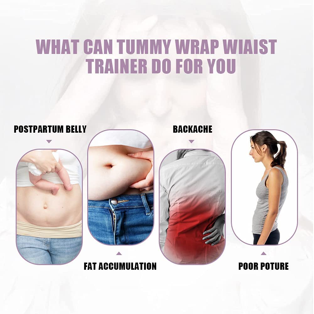Women Tummy Wrap Waist Trimmer