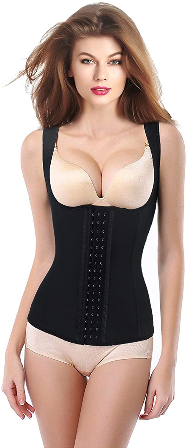 Women's Waist Training Steel Boned Shapewear Corset
