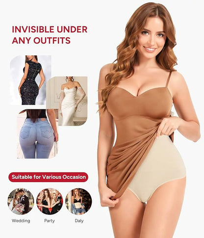 Women's High Waist Steel Bones Seamless Thong Tummy Control