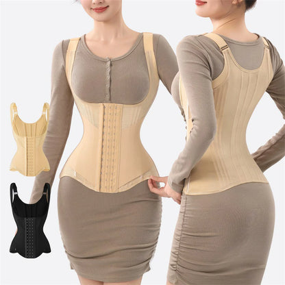 Women's 23 Steel Boned Vest Waist Trainer Tummy Control