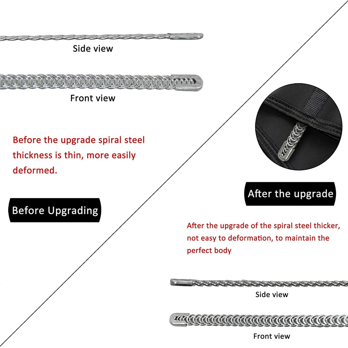 Women's Waist Training Steel Boned Shapewear Corset