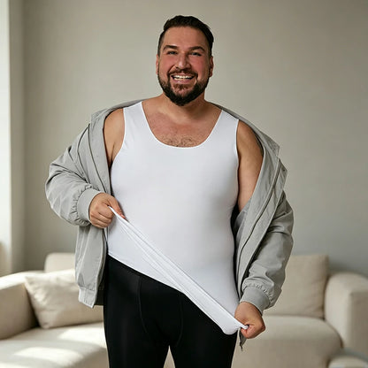 Men's Seamless Compression Undershirt Tank Top