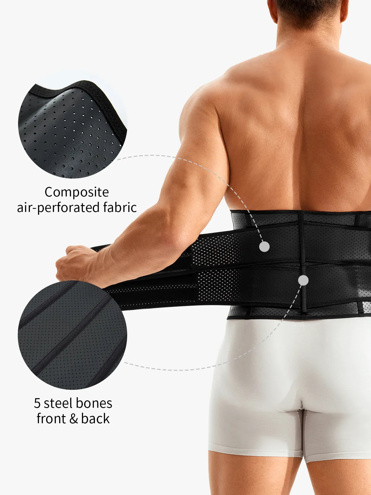 Men's Neoprene Waist Trainer Corset