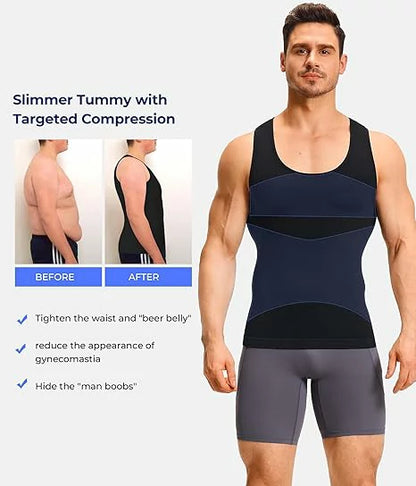 Men's Compression Tank Top Sleeveless Workout
