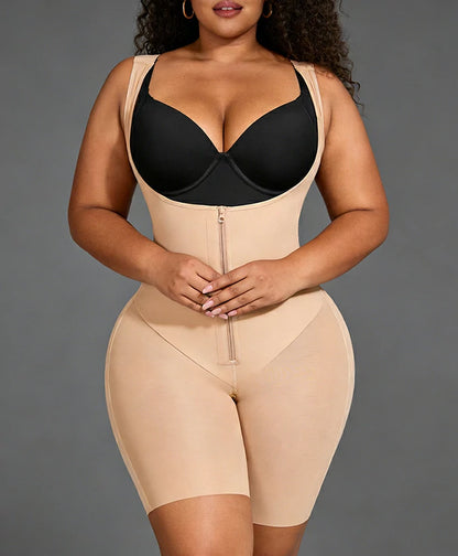 Women's Postpartum Colombian Fajas Bodysuit Tummy Control