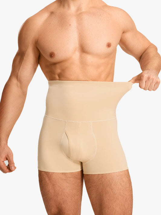 Men's High Waist Tummy Control Shapewear Shorts