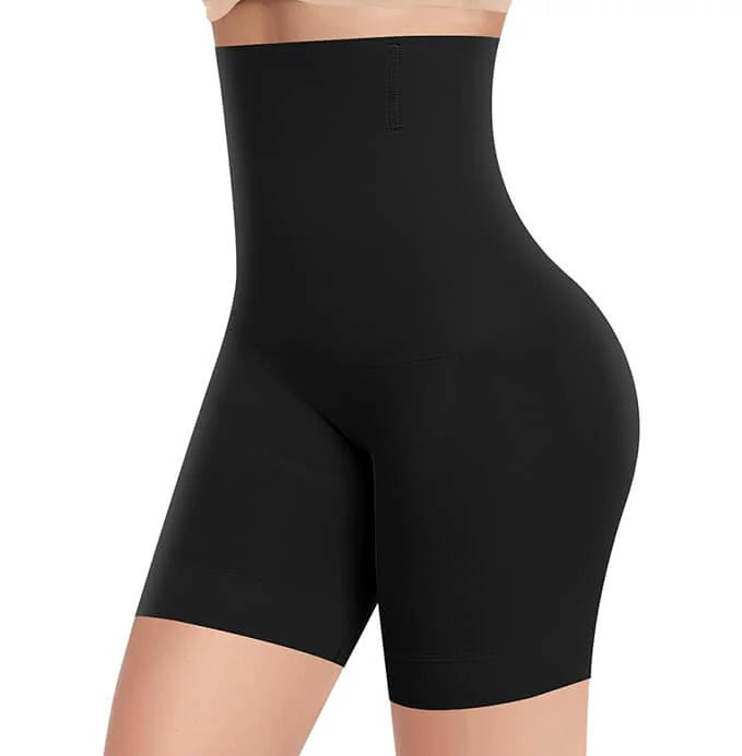 Women's High Waist Steel Bones Anti-Chafe Shorts Tummy Control