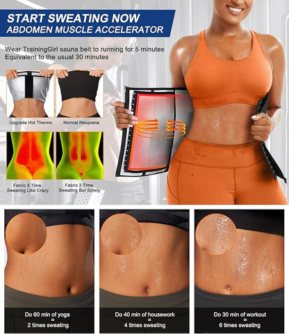Women's Double Control Waist Trainer with Zipper & Hooks