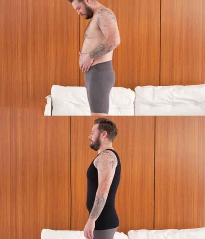 Men's Compression Tank Top for Big and Tall