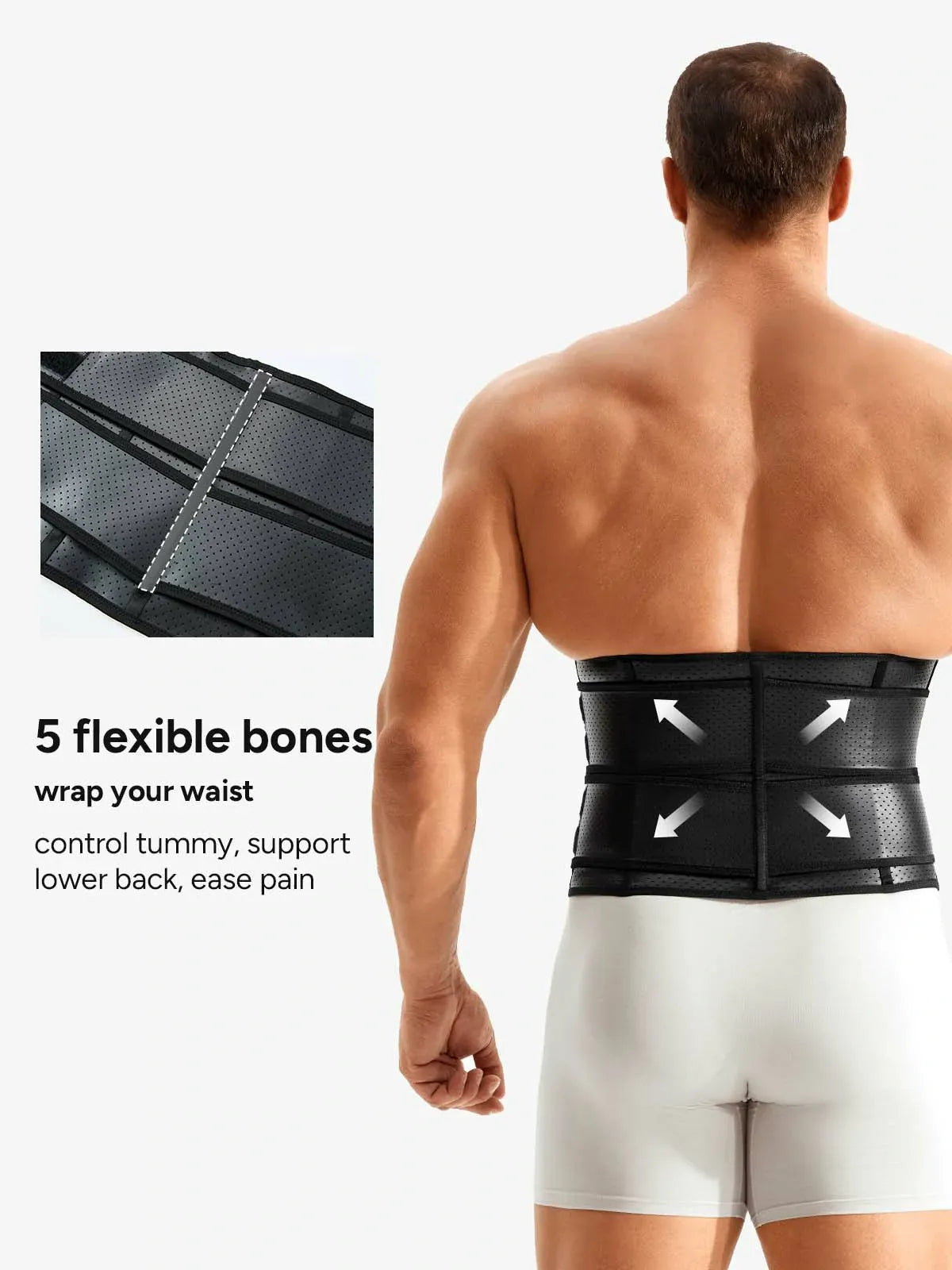 Men's Neoprene Waist Trainer Corset
