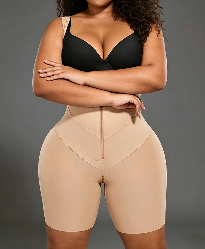 Women's Postpartum Colombian Fajas Bodysuit Tummy Control