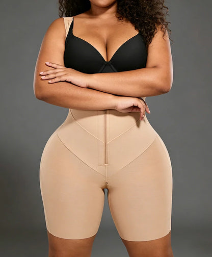 Women's Postpartum Colombian Fajas Bodysuit Tummy Control