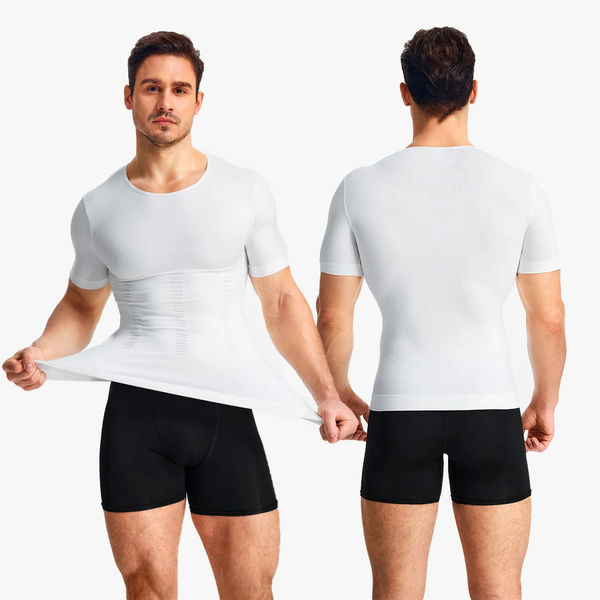 Men's 360° Slimming Body Shaper Short Sleeve Shirt