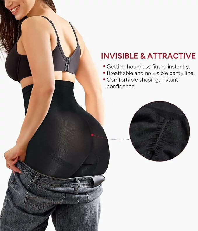 Women's High Waist Triple-Lift Air-Flow Shorts Tummy Control