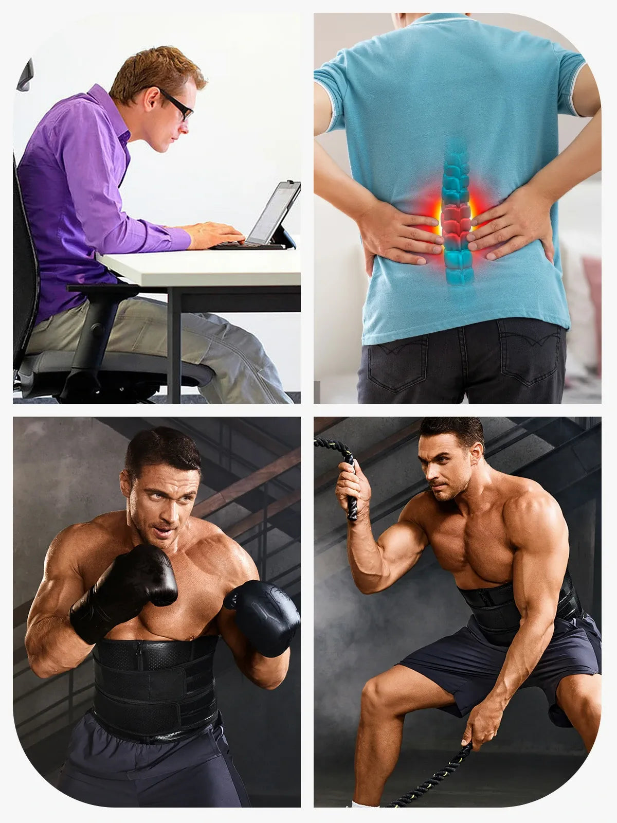 Men's Neoprene Waist Trainer Corset