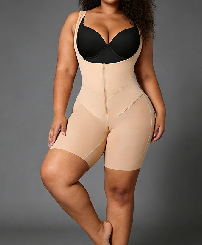 Women's Postpartum Colombian Fajas Bodysuit Tummy Control