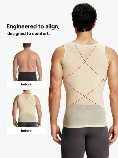 Men's Mesh Compression Tank Top (2-Pack)