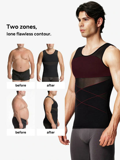 Men's Mesh Compression Tank Top (2-Pack)