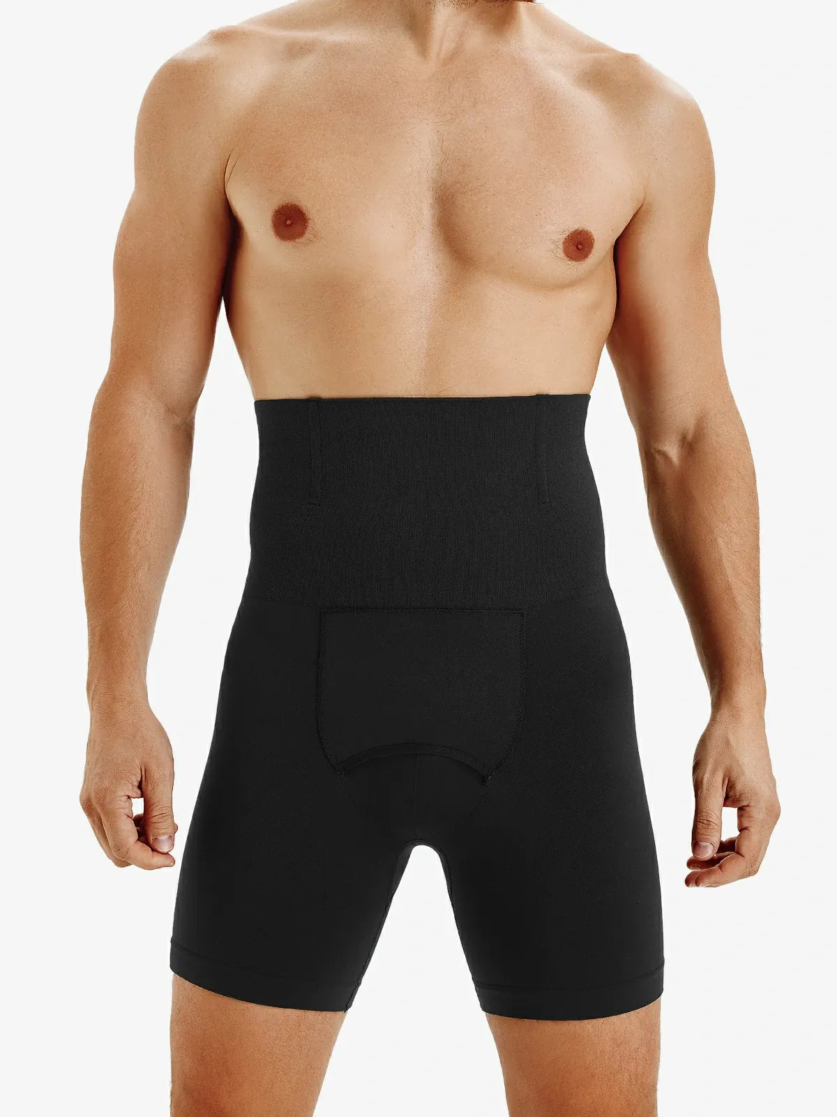 Men's High-Waist Tummy Control Compression Shorts