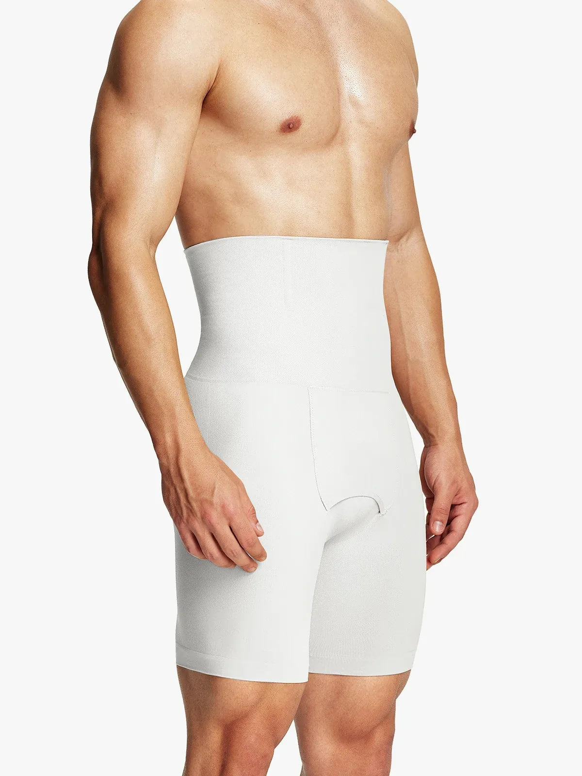 Men's High-Waist Tummy Control Compression Shorts