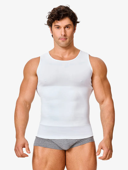 Men's Honeycomb Compression Shapewear Vest (2-Pack)