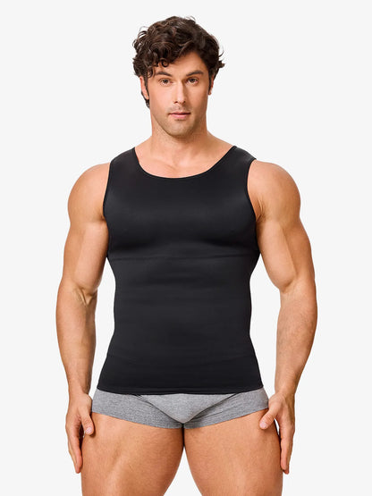 Men's Honeycomb Compression Shapewear Vest (2-Pack)