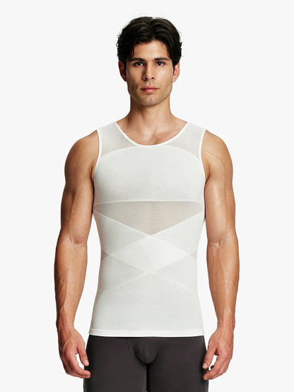 Men's Mesh Compression Tank Top