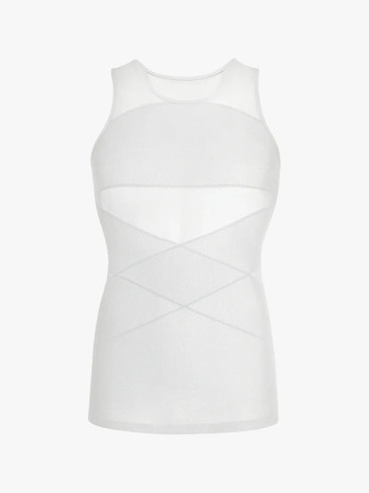 Men's Mesh Compression Tank Top