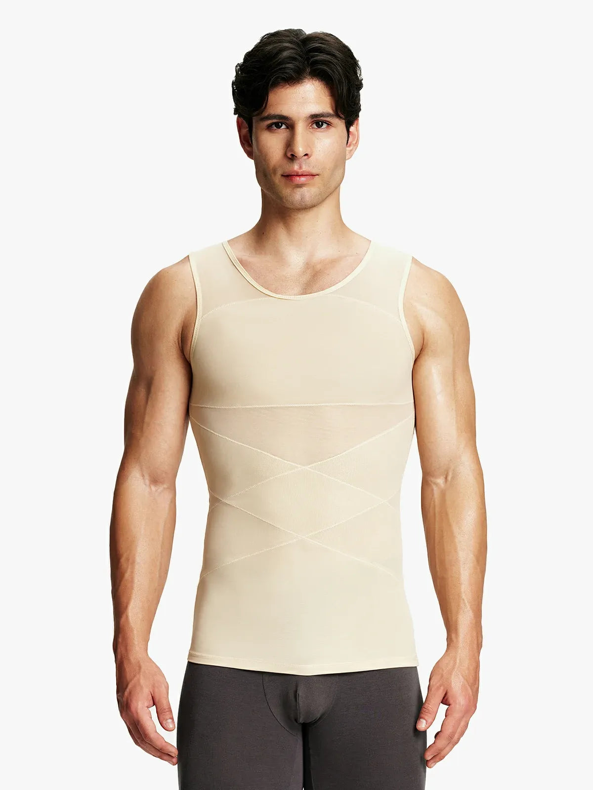 Men's Mesh Compression Tank Top (2-Pack)