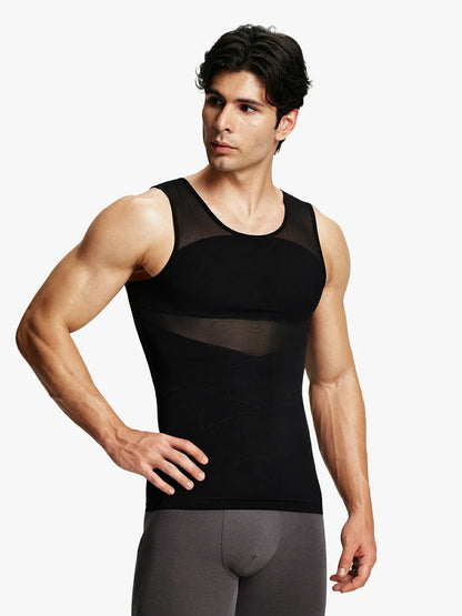 Men's Mesh Compression Tank Top (2-Pack)