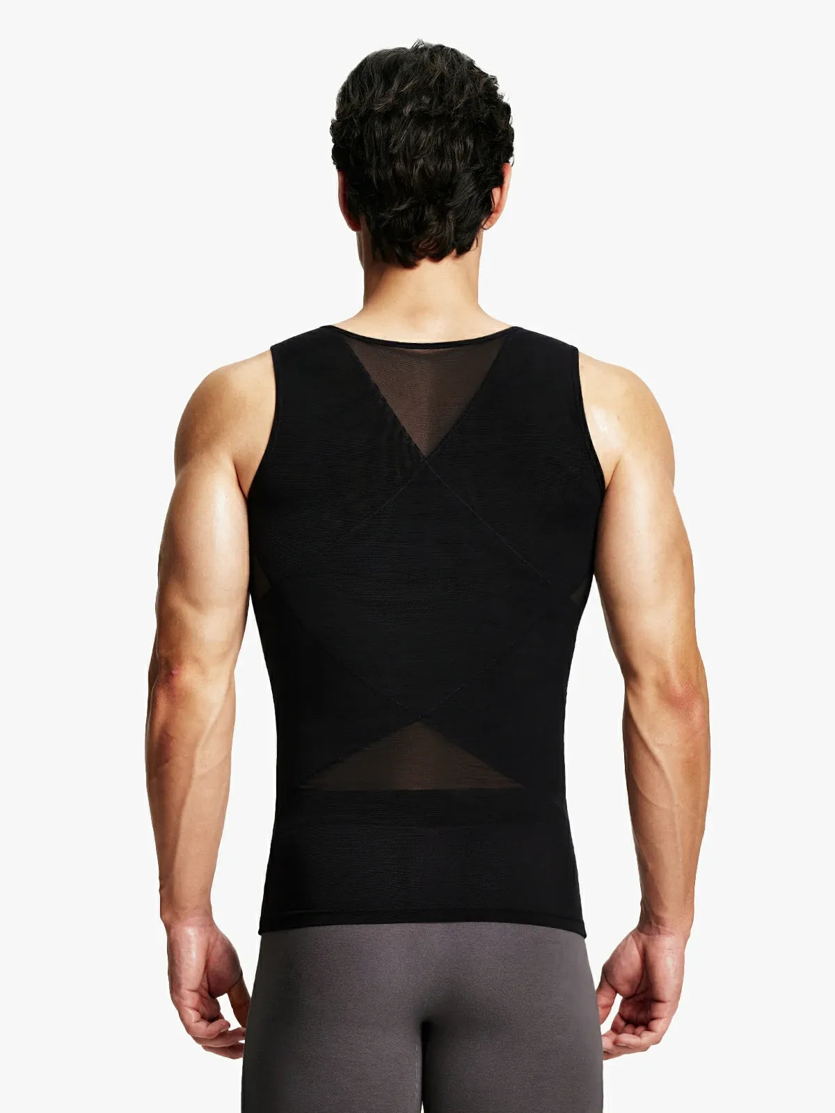 Men's Mesh Compression Tank Top (2-Pack)