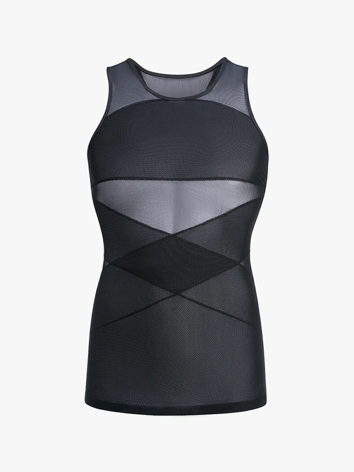 Men's Mesh Compression Tank Top