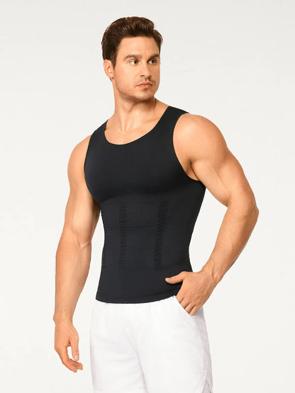 Men's Firm Compression Body Shaper Vest (2-Pack)