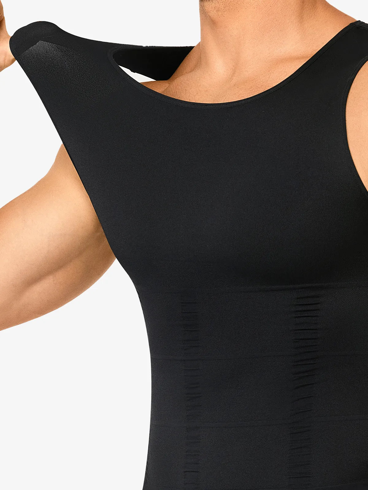 Men's Firm Compression Body Shaper Vest (2-Pack)
