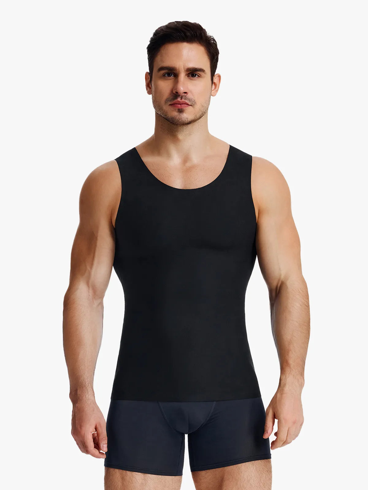 Men's Seamless Breathable Tummy Control Tank Top