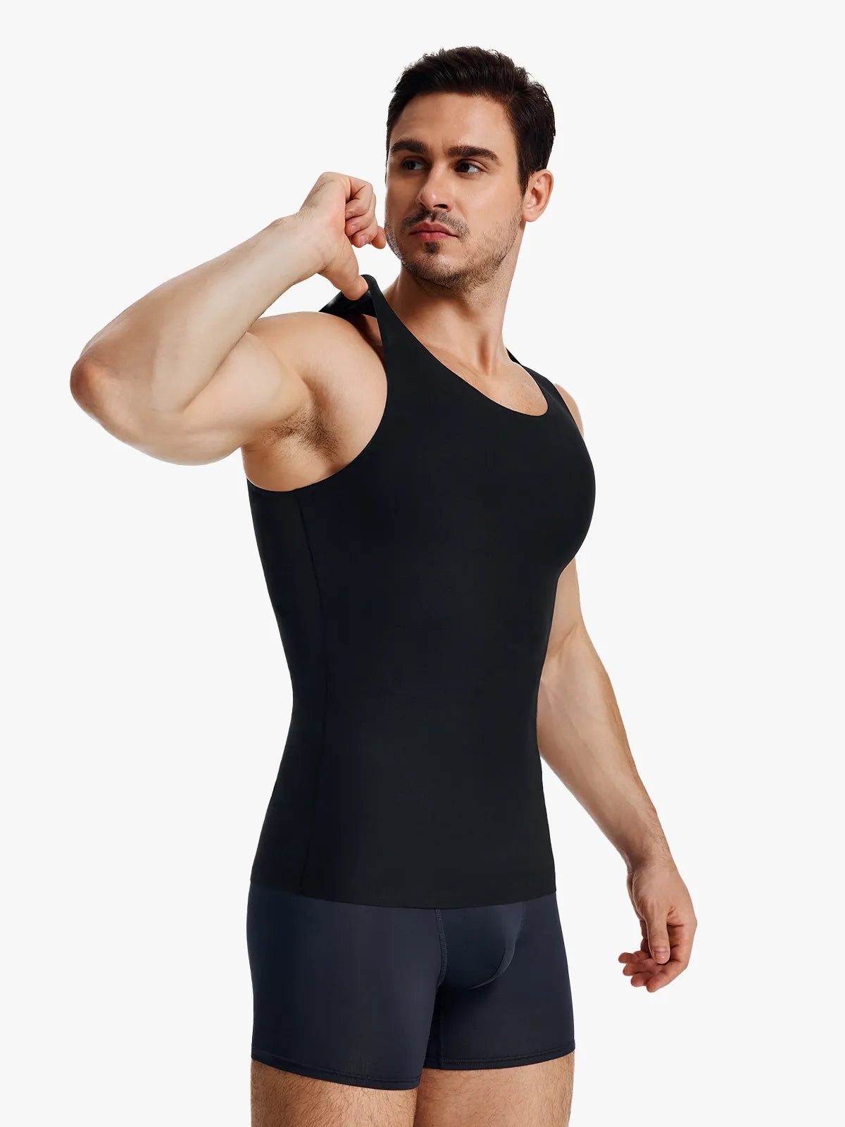 Men's Seamless Breathable Tummy Control Tank Top