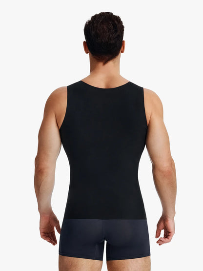 Men's Seamless Breathable Tummy Control Tank Top (2-Pack)
