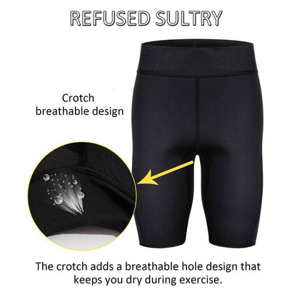Men's Neoprene Sauna Sweat Shorts