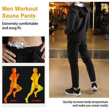 Men's Lightweight Sauna Sweat Suit